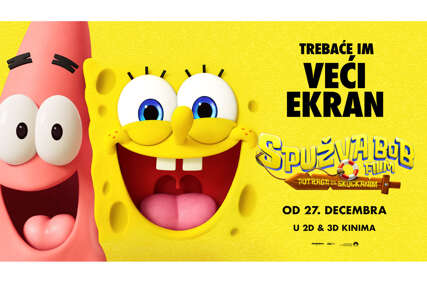 (VIDEO, FOTO) Potraga za Skockanim: Sunđer Bob i ekipa stižu u Cineplexx Palas