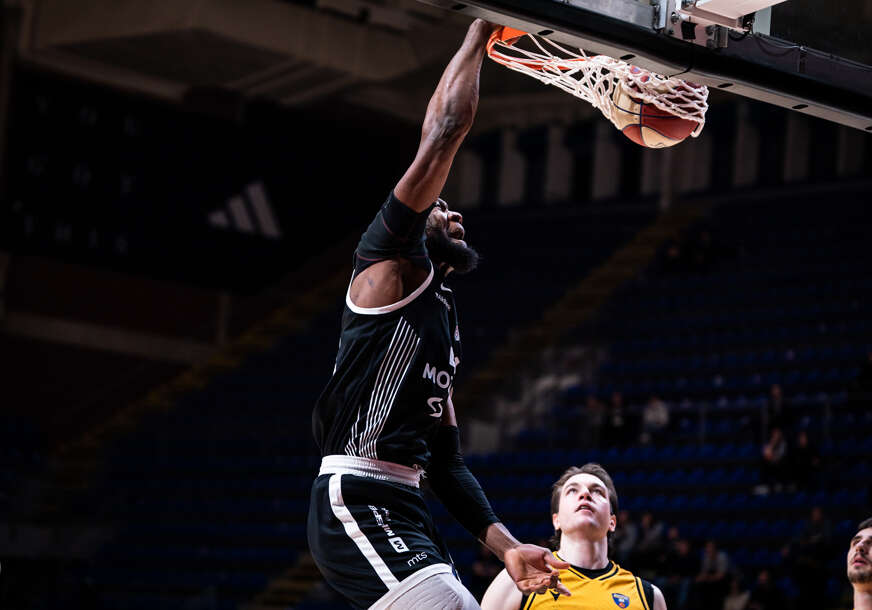 detalj sa košarkaške utakmice Partizan - Split