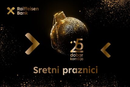 RAIFFEISEN BANKA nastavila praksu donacija povodom praznika