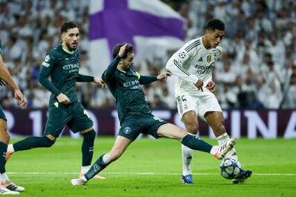 detalj sa utakmice Real Madrid - Mančester Siti