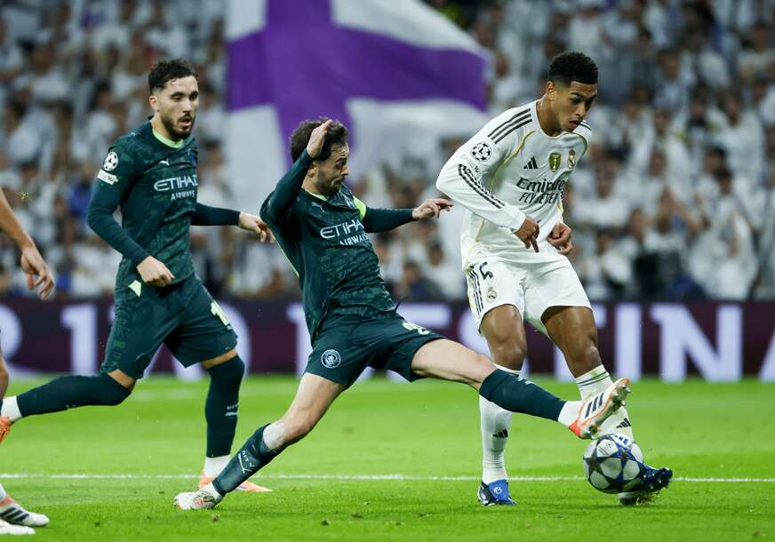 detalj sa utakmice Real Madrid - Mančester Siti
