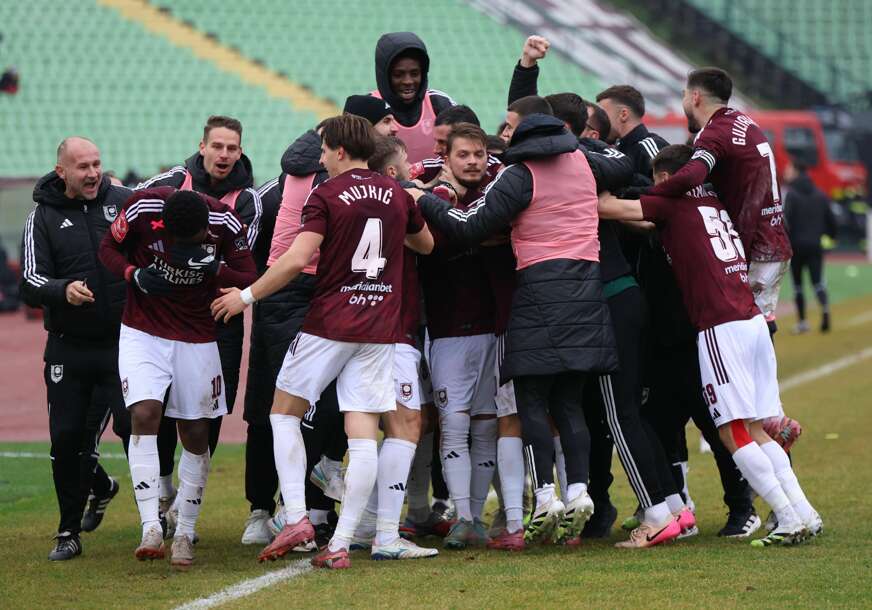 radost fudbalera Sarajeva