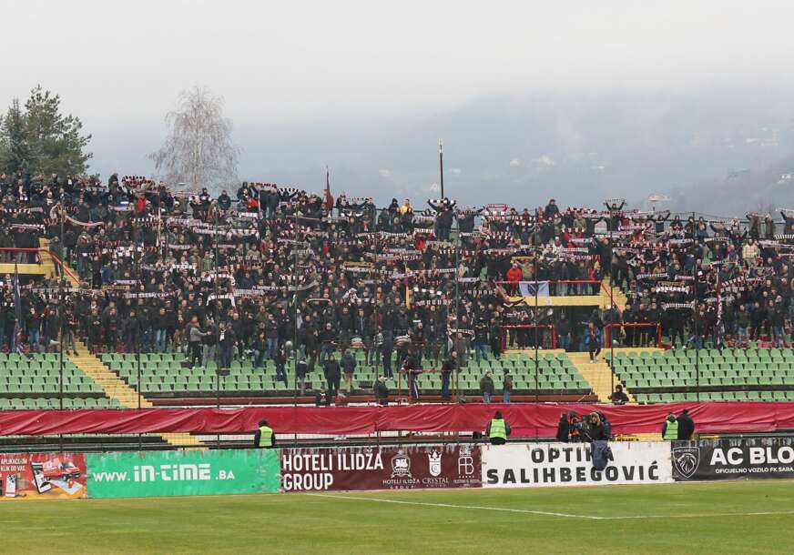 detalj sa meča Sarajevo - Željezničar