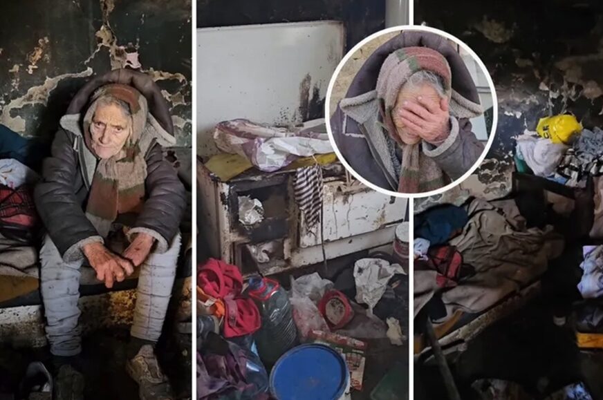 (VIDEO) "Mnogo sam gladna, nemam šta da jedem" Baka Soka u samoći svog hladnog doma broji dane, potrebna joj je naša pomoć