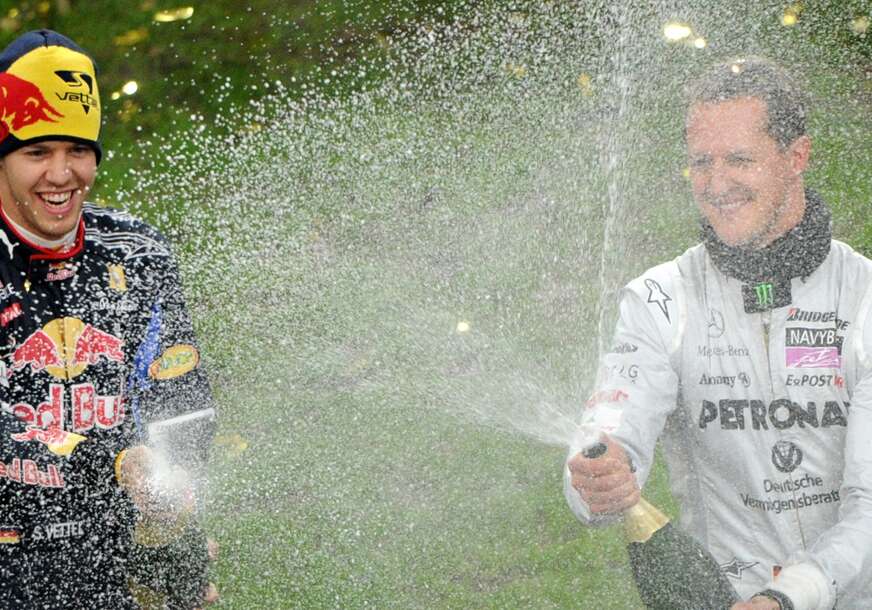 Sebastijan Fetel i Mihael Šumaher