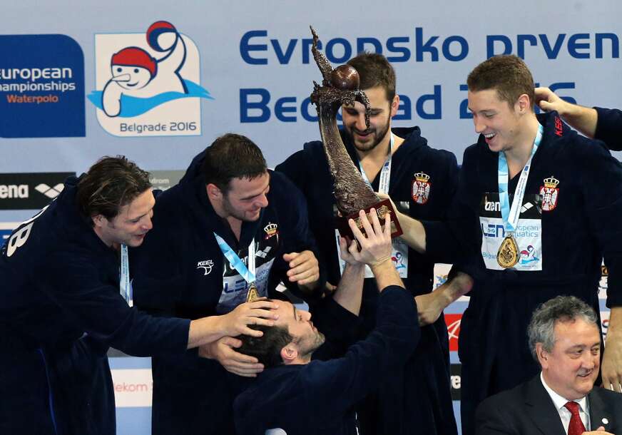 vaterpolisti Srbije evropski šampioni 2016. godine