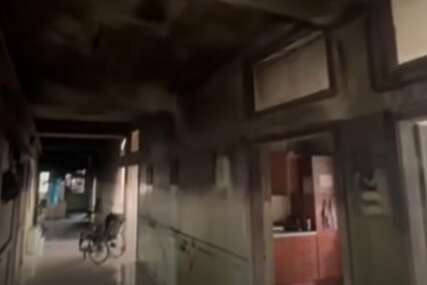 (VIDEO) Završen uviđaj u trebinjskoj bolnici: Medicinska sestra primjetila DIM ispod vrata, brzom reakcijom vatrogasaca SPRIJEČENA TRAGEDIJA