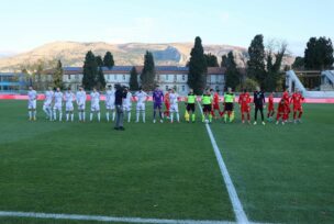 detalj sa utakmice Zrinjski - Velež