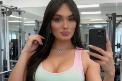 (FOTO) Promijenila pol, pa POKAZALA SILIKONE: Ana Nikolić pozama  iz teretane muškarcima pomutila um