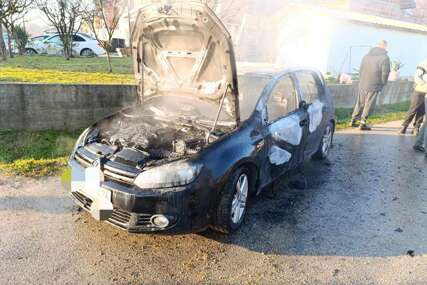 Gorjeli automobili u Banjaluci: Vatrogasci intervenisali na više lokacija