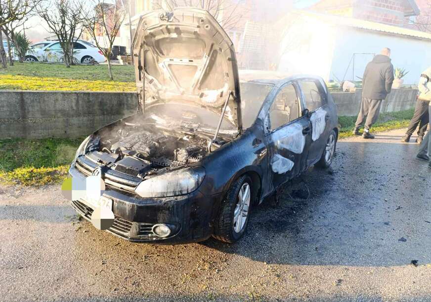 Gorjeli automobili u Banjaluci: Vatrogasci intervenisali na više lokacija