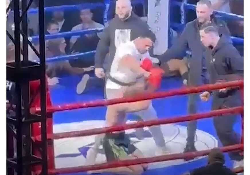 tuča nakon boks meča