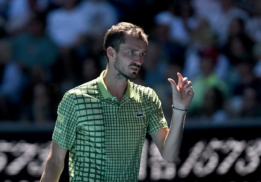 Nije postojao na terenu: Danil Medvedev doživio veliki debakl na Australijan openu