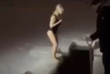 (VIDEO) "Majka je otišla pod vodu ISPRED NJEGOVIH OČIJU" Ana se prekrstila i skočila u vodu na Bogojavljenje, a onda se začula vriska