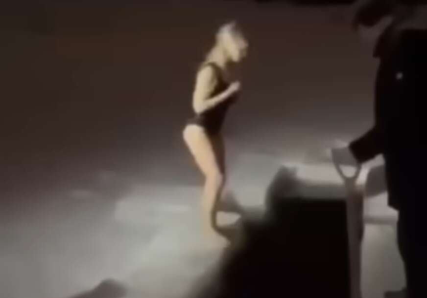 (VIDEO) "Majka je otišla pod vodu ISPRED NJEGOVIH OČIJU" Ana se prekrstila i skočila u vodu na Bogojavljenje, a onda se začula vriska