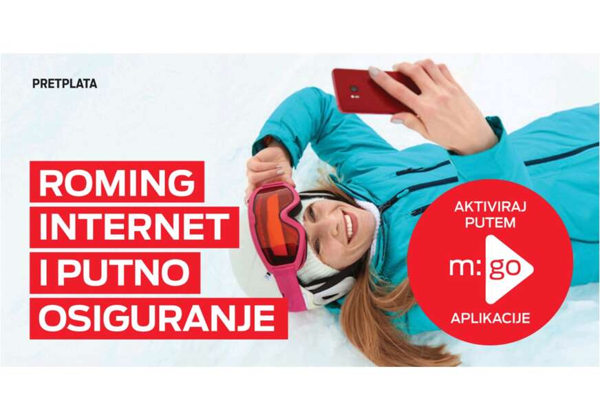 Roming internet i putno osiguranje: Nova m:tel usluga omogućava vam da uživate u mobilnom internetu, osigurani i dok ste na putovanju
