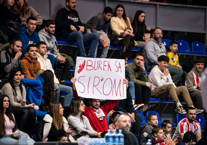 transparent s porukom "Burek sa sirom"