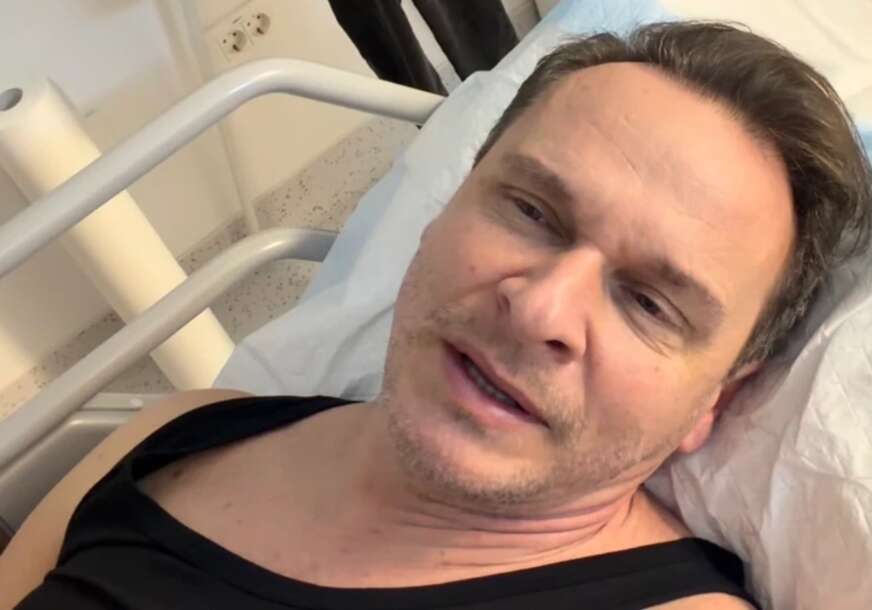(FOTO) "Pazimo o autu, kući, a malo o sebi" Enis Bešlagić se oglasio IZ BOLNICE, glumac završio na OPERACIONOM STOLU