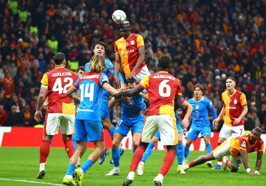 detalj sa utakmice Galatasaraj - Atletiko Madrid