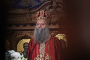 Patrijarh Porfirije Hram Hrista Spasitelja Liturgija povodom 9. Januara, Dan Republike Srpske