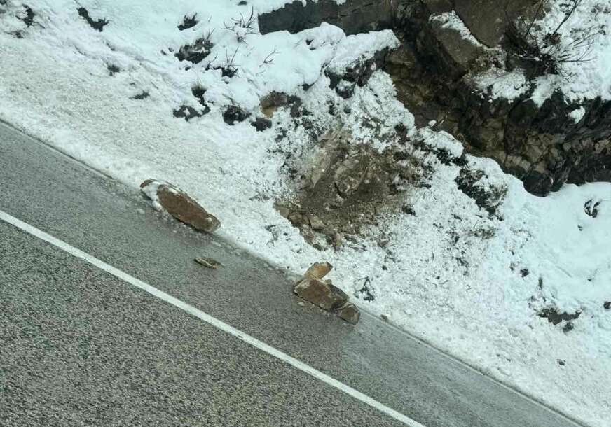 Vozačima se savjetuje OPREZ: Odroni na putu Mrkonjić Grad – Banjaluka kroz kanjon