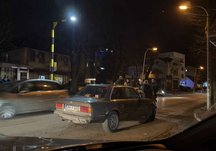 POVRIJEĐEN PJEŠAK Nesreća u Banjaluci, Hitna pomoć na terenu
