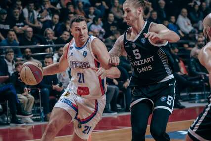 Igokea igrala samo u prvom poluvremenu: Partizan prebacio 100 poena u Laktašima