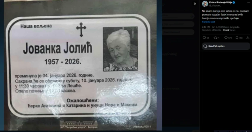 FOTO: X/SCREENSHOT