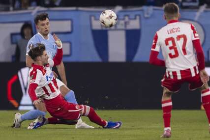 detalj sa utakmice Malme - Crvena zvezda