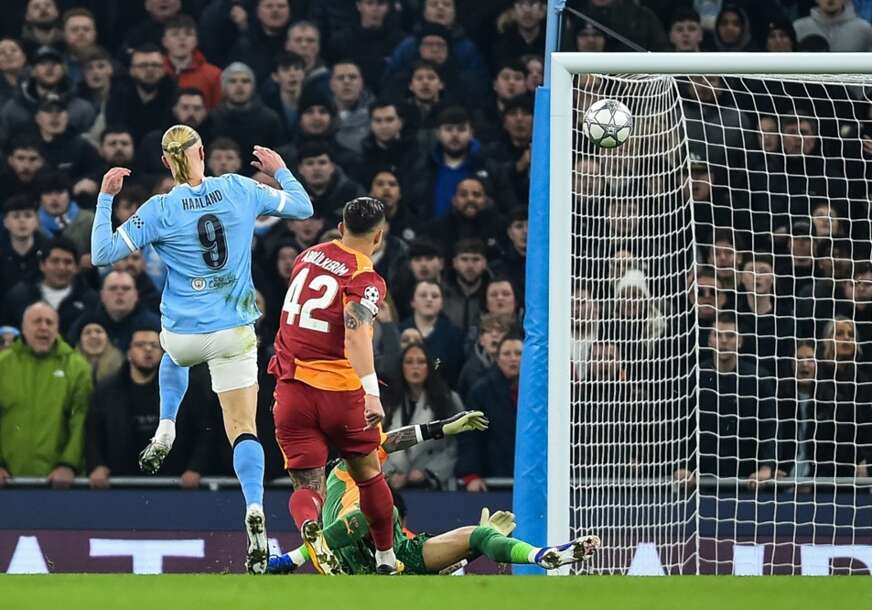 detalj sa utakmice Mančester Siti - Galatasaraj