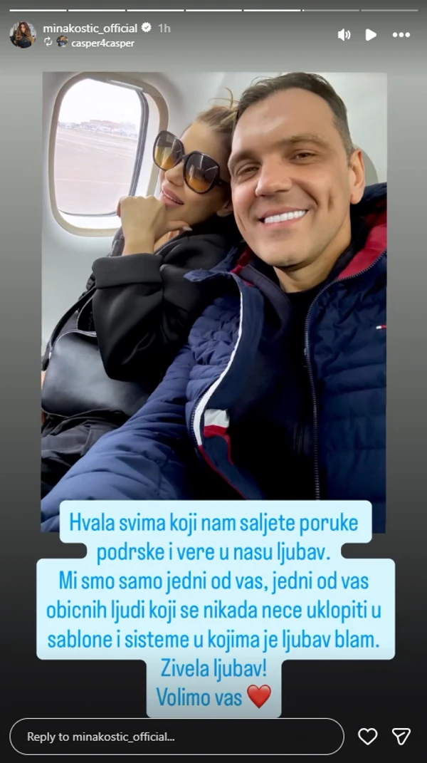FOTO: MINAKOSTIC_OFFICIAL/INSTAGRAM/SCREENSHOT