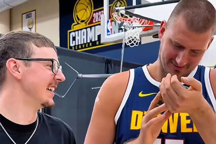 (VIDEO) "Ne izgledaš kao da možeš to uraditi" Nikola Jokić ostao u čudu zbog snimka koji je vidio, pa pohvalio influensera
