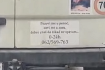 OGLAS NA DOSTAVNOM VOZILU