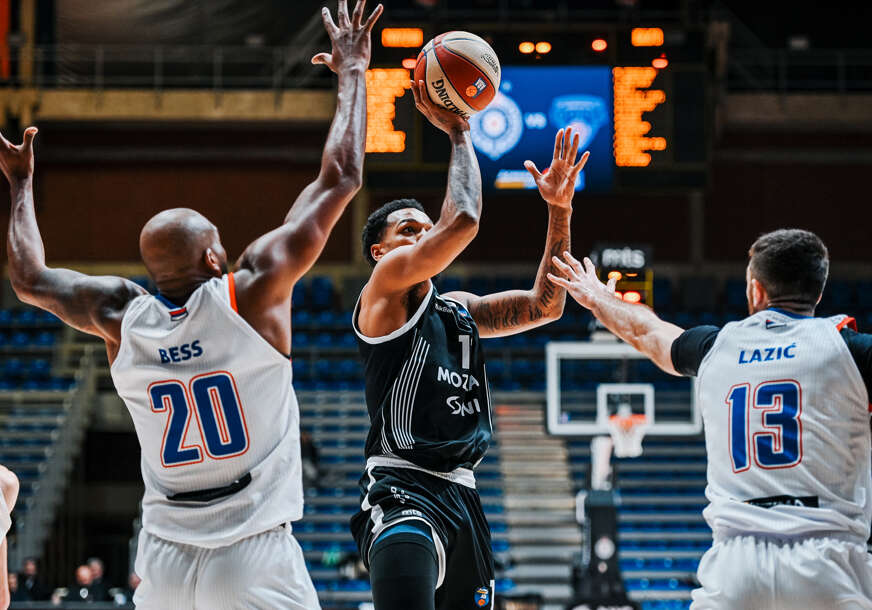 detalj sa košarkaške utakmice Partizan - Igokea