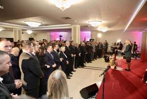 Božićni prijem kod Željke Cvijanović