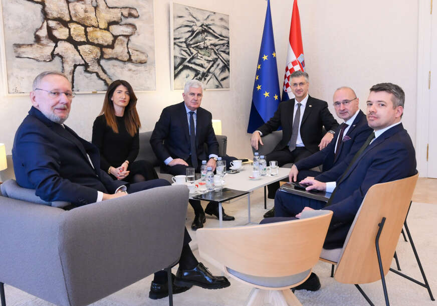 “Saradnja na evropskim reformama” Čović  razgovarao sa Plenkovićem u Zagrebu