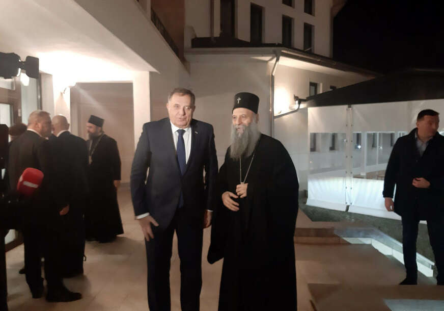 Milorad Dodik, patrijarh Porfirije