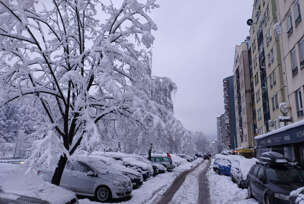 Zvornik, snijeg