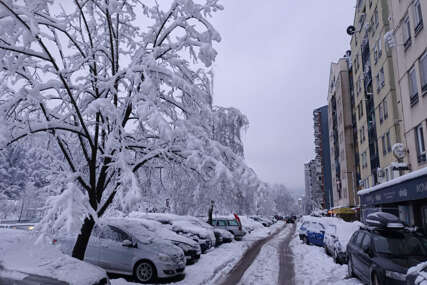 Zvornik, snijeg