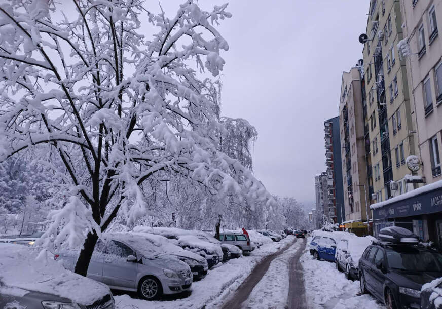 Zvornik, snijeg