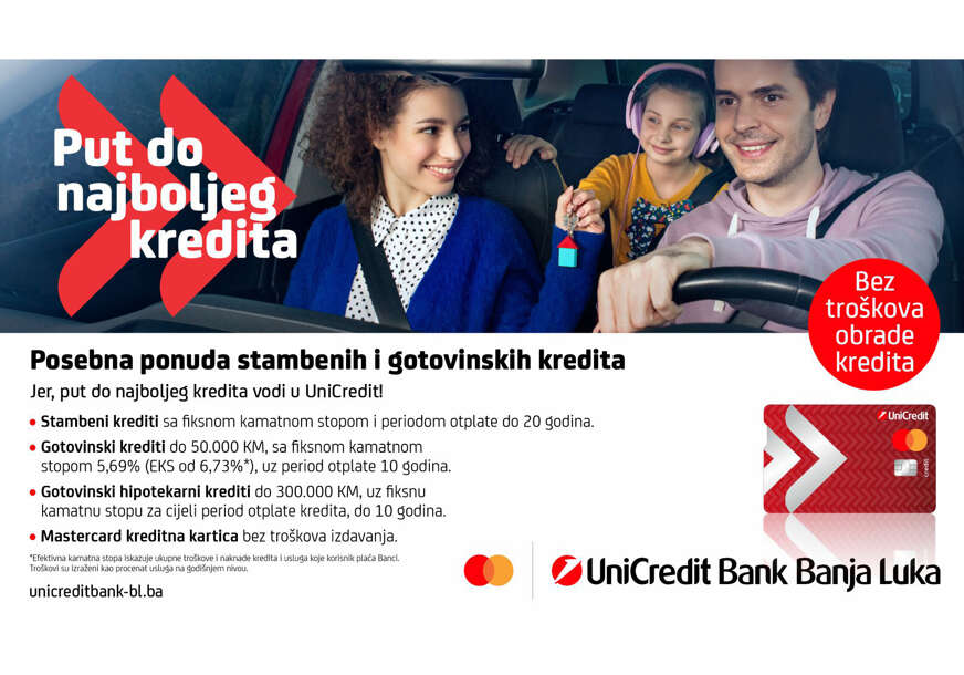 UniCredit Bank Banja Luka_Put do najboljeg kredita