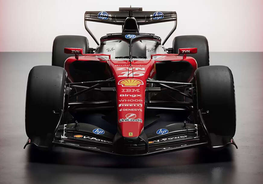 novi bolid F1