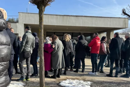 (FOTO) Tu su Basta, Kolarov, Laković: Mnogi se danas opraštaju od brata Nemanje Vidića