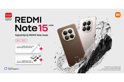 Nova Redmi Note 15 serija uz atraktivne poklone u m:tel ponudi