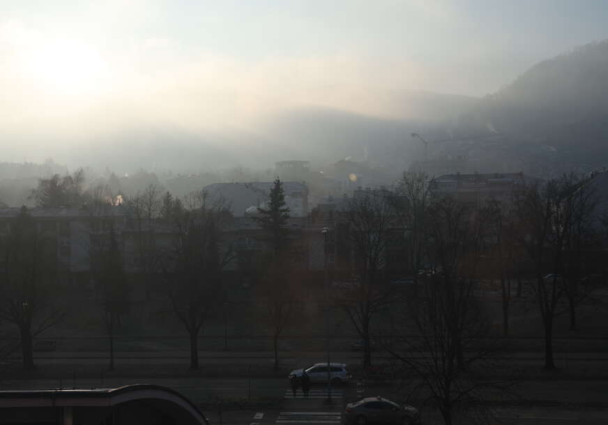 smog, zagađen vazduh, dim Banjaluka