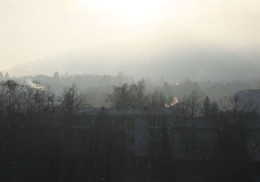 smog, zagađen vazduh, dim Banjaluka