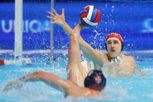 detalja vaterpolo meča Srbija - Mađarska