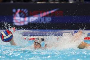 Nemanja Vico u meču sa Italijom