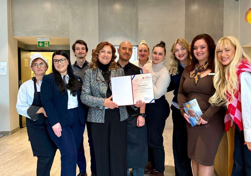 HUMANOST NA DJELU Tim hotela „Courtyard by Marriott“ u Banjaluci donosi osmijehe mališanima iz udruženja „Iskra“