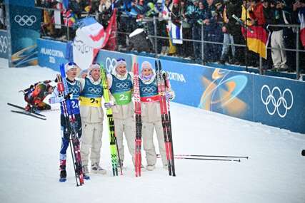 Klop prisustvovao istoriji: Francuska osvojila prvo zlato u biatlon štafeti